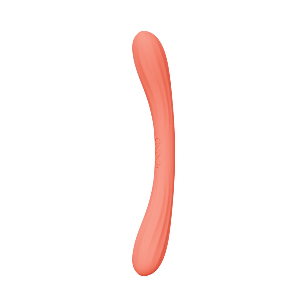 LELO BOOMERANG Luxury Vibrator - Coral Red
