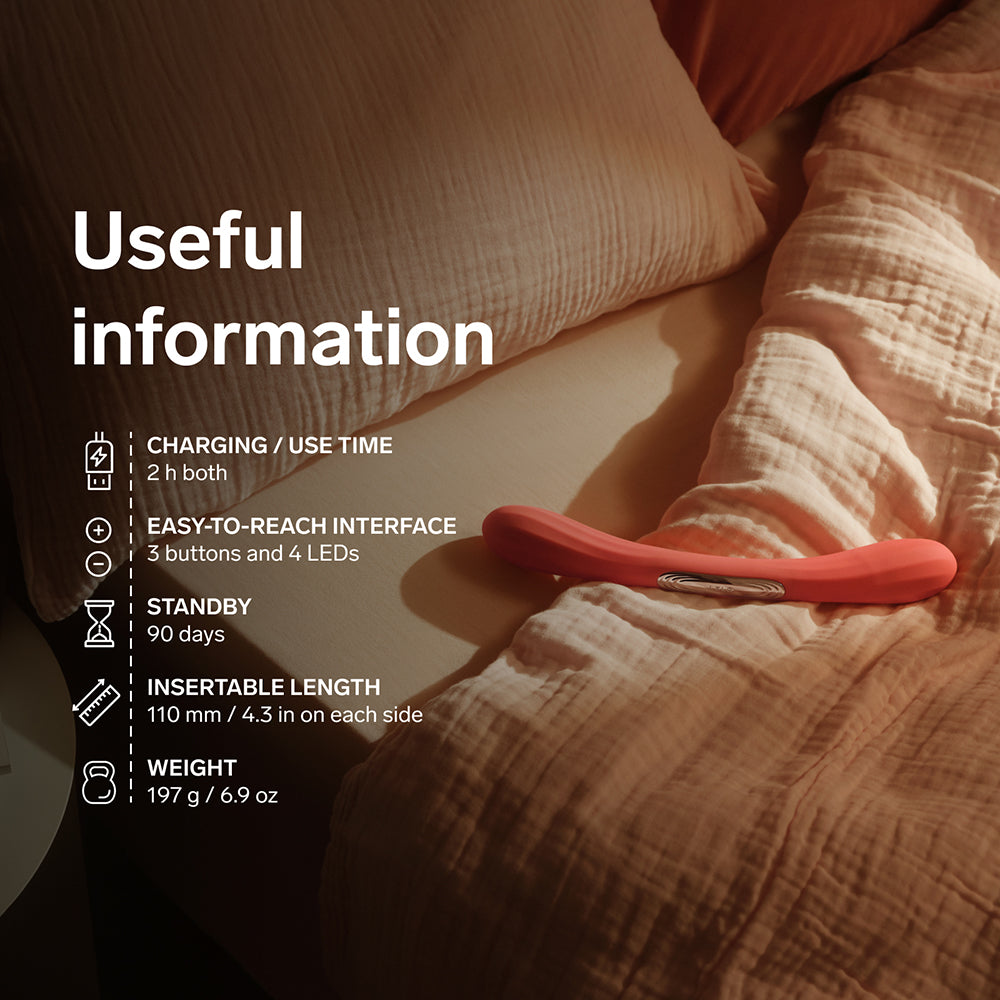 LELO Boomerang Luxury Vibrator - Plum