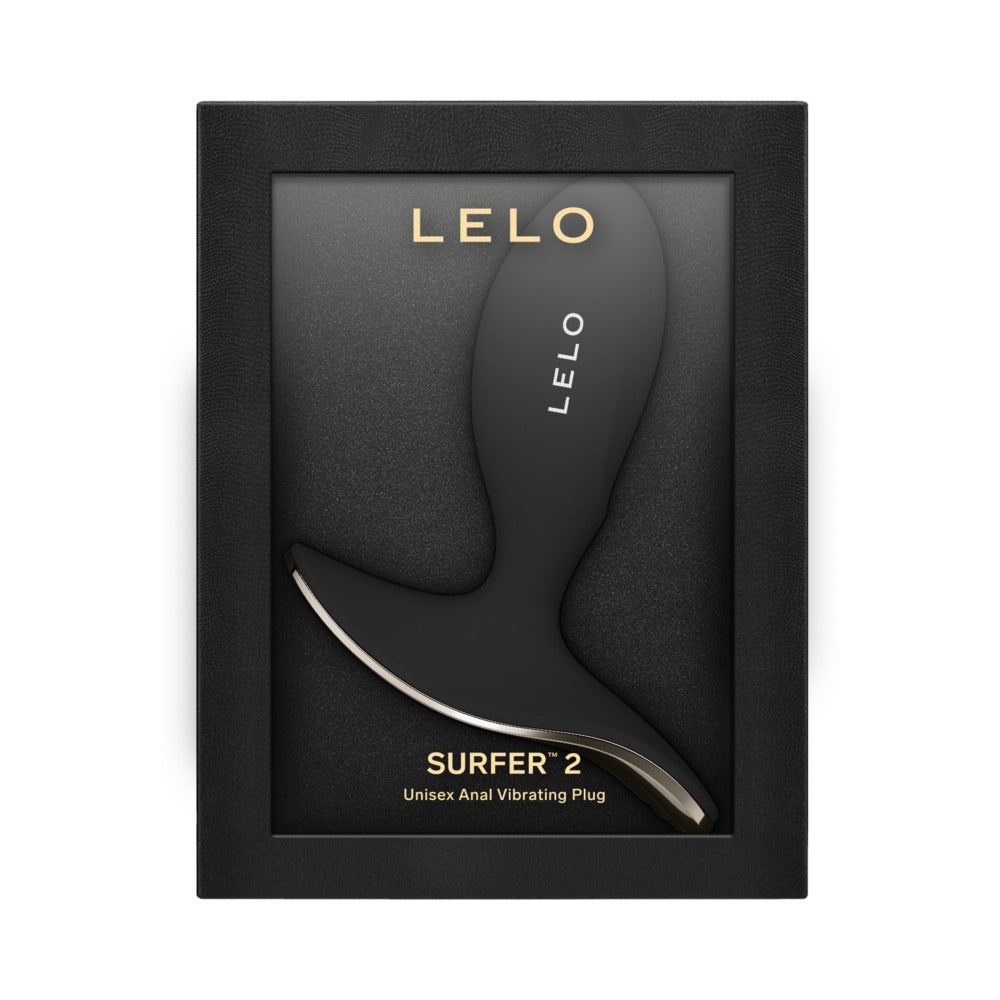 LELO Surfer 2 Luxury Vibrator - Black