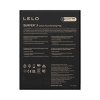 LELO Surfer 2 Luxury Vibrator - Black