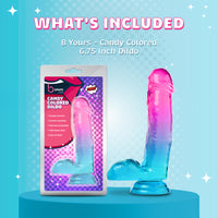 B Yours Candy Colored Dildo