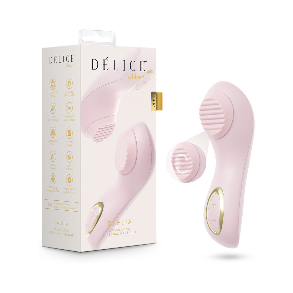 Delice Dahlia Stimulating Massager - Pink