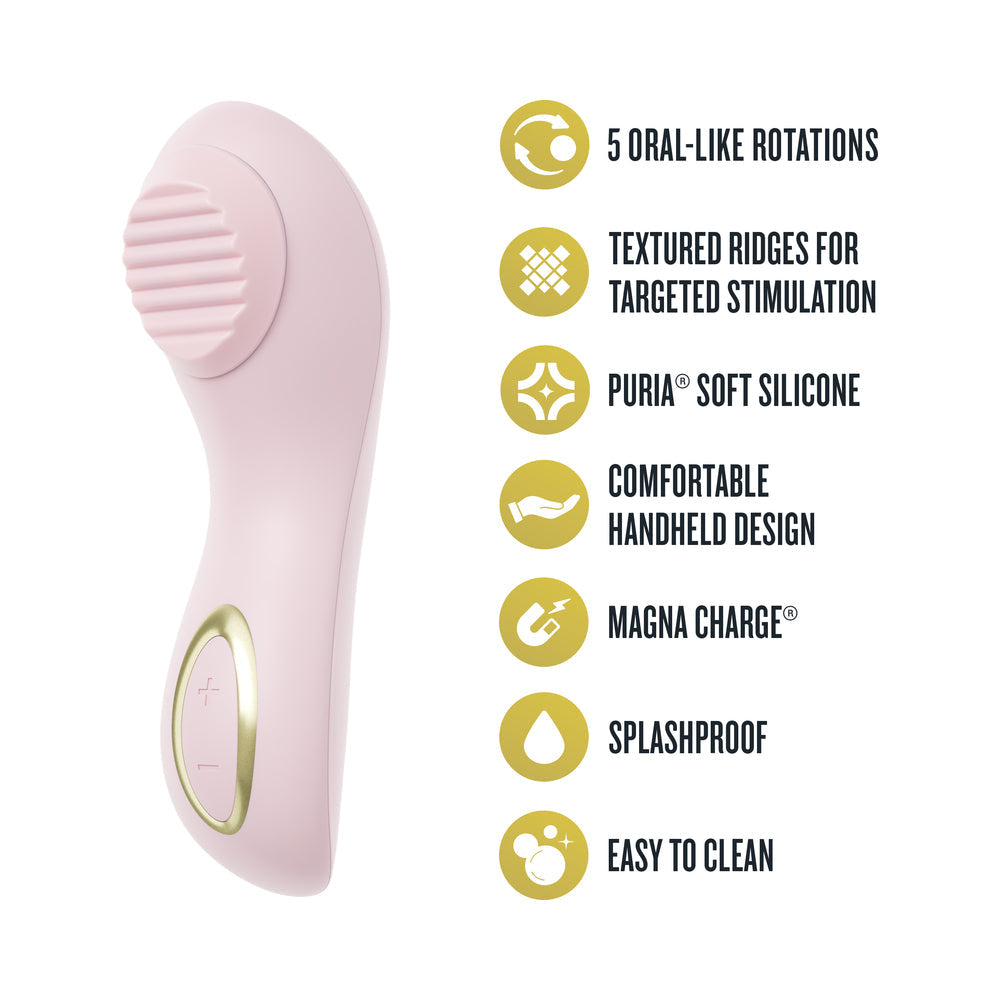Delice Dahlia Stimulating Massager - Pink