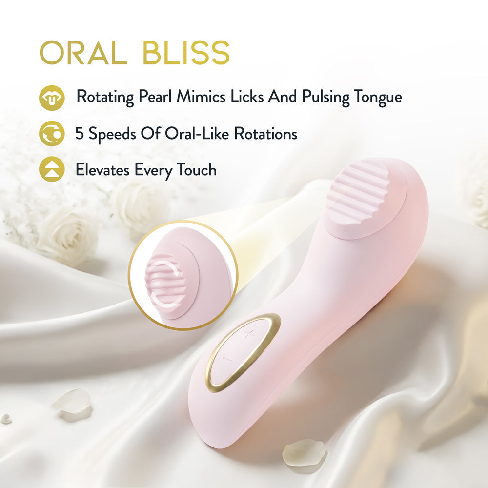Delice Dahlia Stimulating Massager - Pink