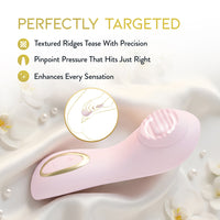 Delice Dahlia Stimulating Massager - Pink