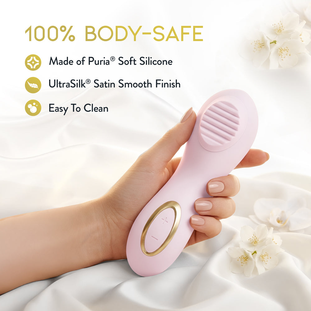 Delice Dahlia Stimulating Massager - Pink