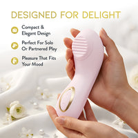 Delice Dahlia Stimulating Massager - Pink