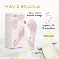 Delice Dahlia Stimulating Massager - Pink