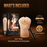 EnLust Georgia Masturbator with Bullet for Enhanced Stimulation