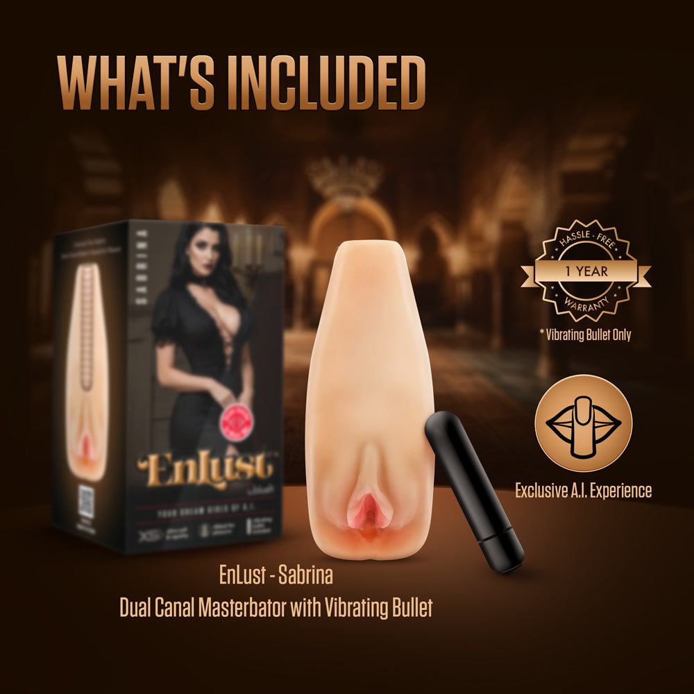 EnLust Sabrina Masturbator with Bullet for Targeted Stimulation