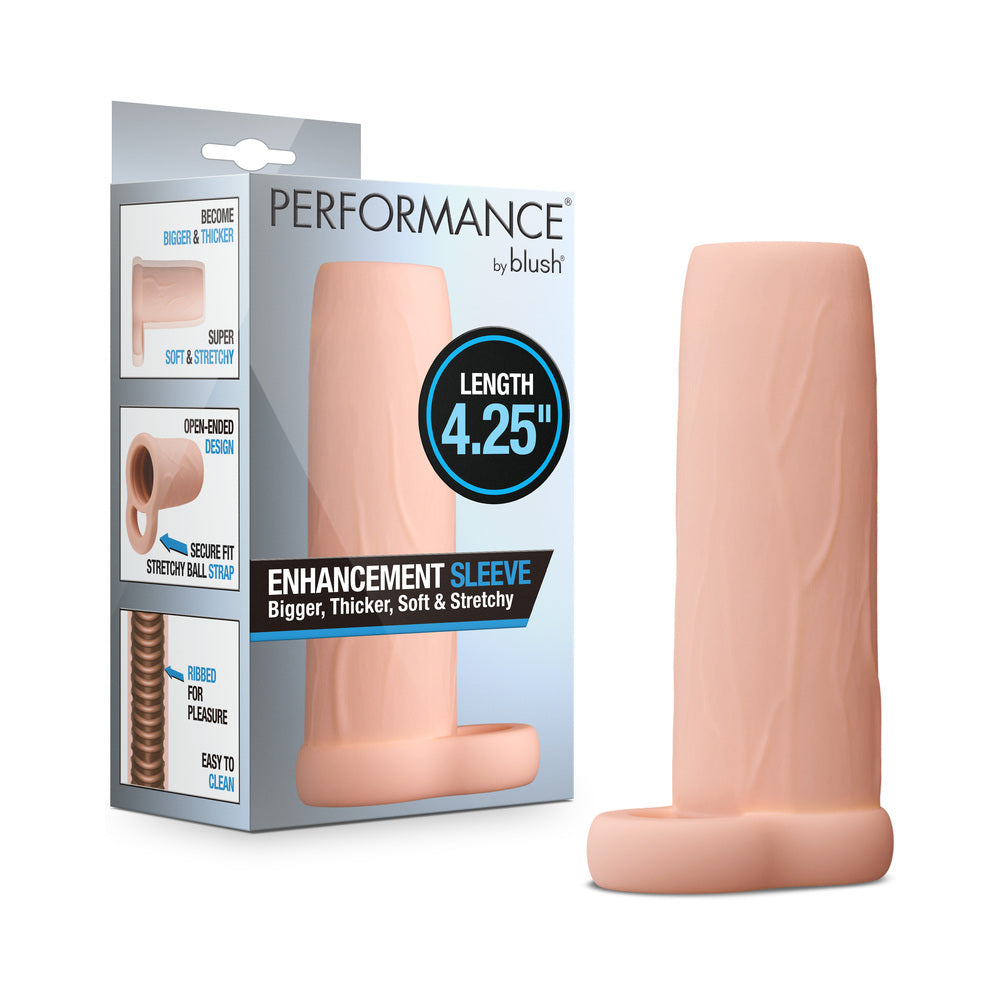 Performance 4.25 in. Enhancement Sleeve for Added Pleasure