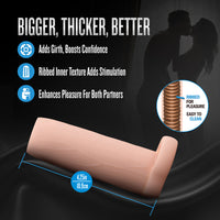 Performance 4.25 in. Enhancement Sleeve for Added Pleasure