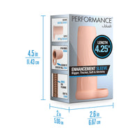 Performance 4.25 in. Enhancement Sleeve for Added Pleasure