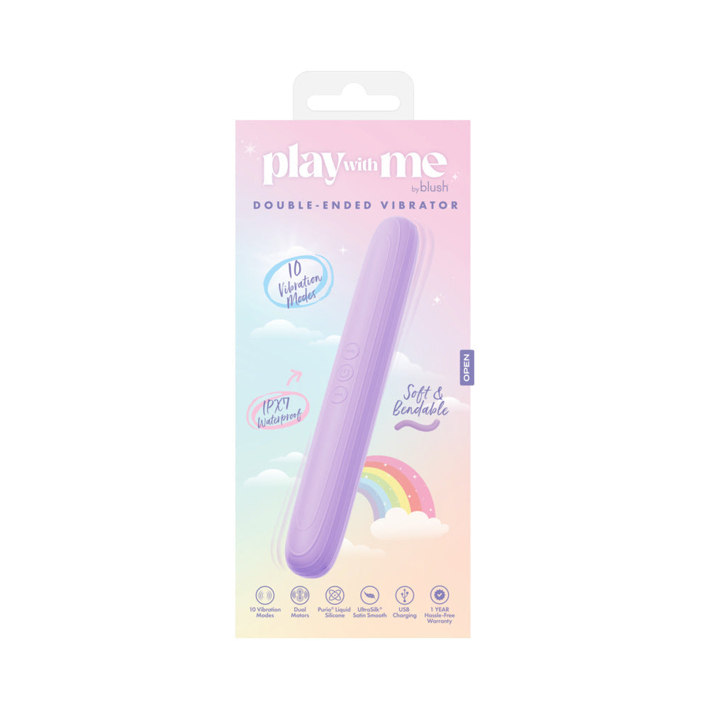 Play With Me Silicone Double Ended Vibrator