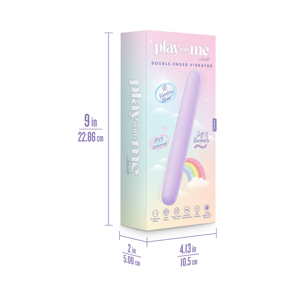 Play With Me Silicone Double Ended Vibrator