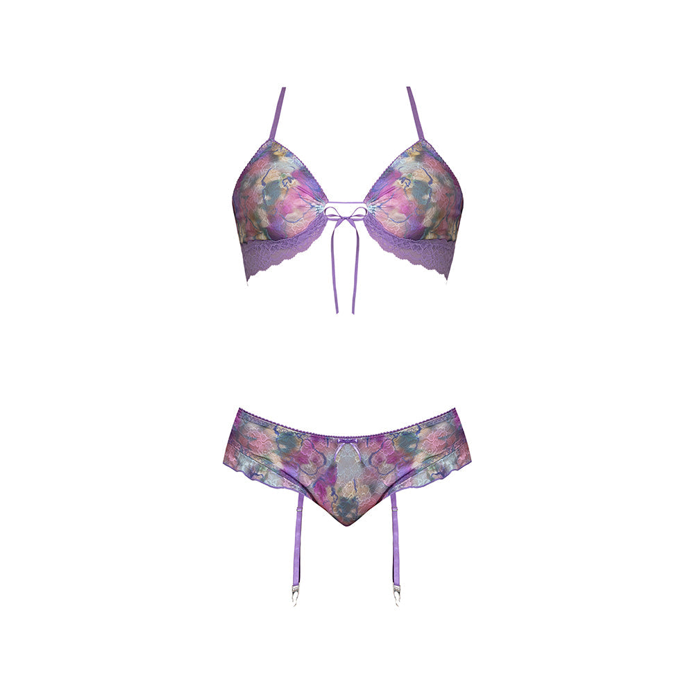 MS Wisteria Mist Bralet & Panty Floral SM