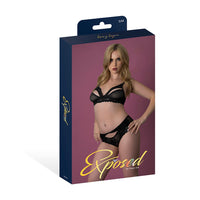 MS Rush Bra & Panty Set Black
