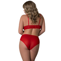 MS Rush Bra & Panty Set Red