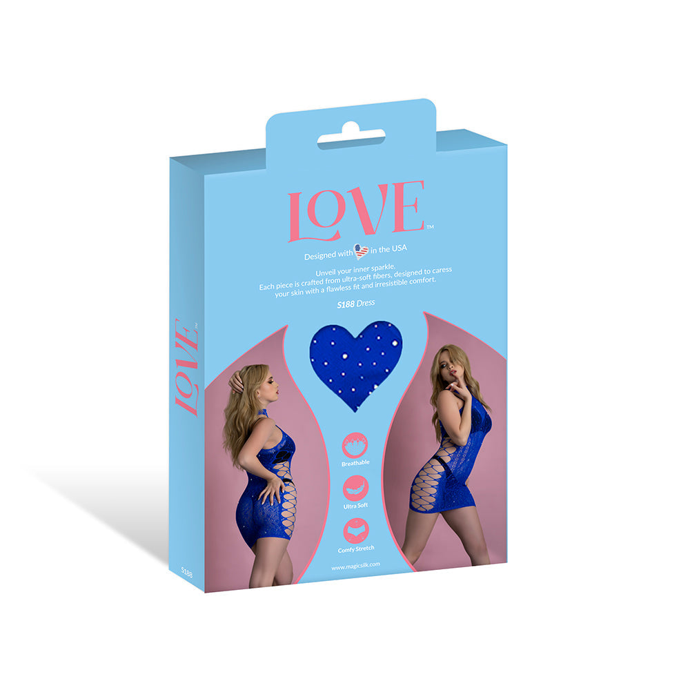 MS Seamless Dress Blue OS
