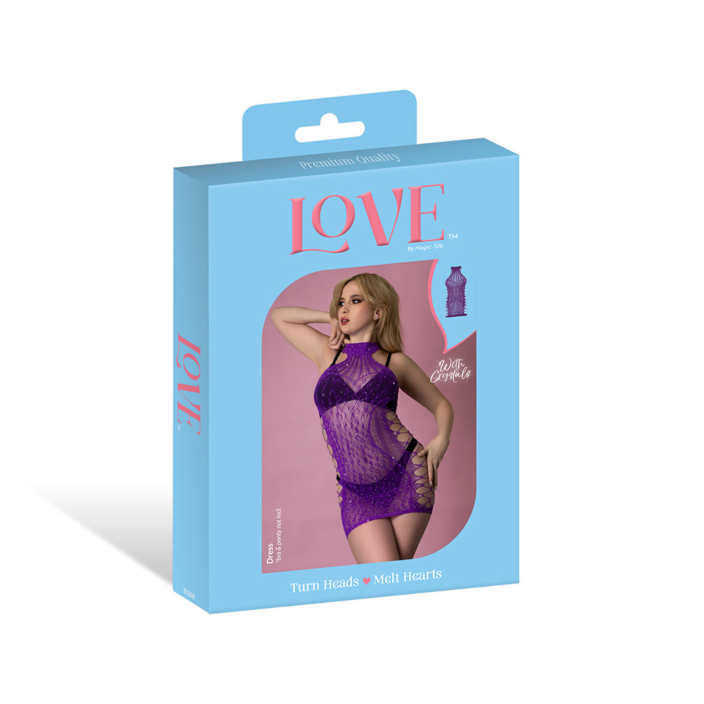 MS Seamless Dress Violet OS