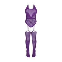Magic Silk Seamless Gartered Bodystocking
