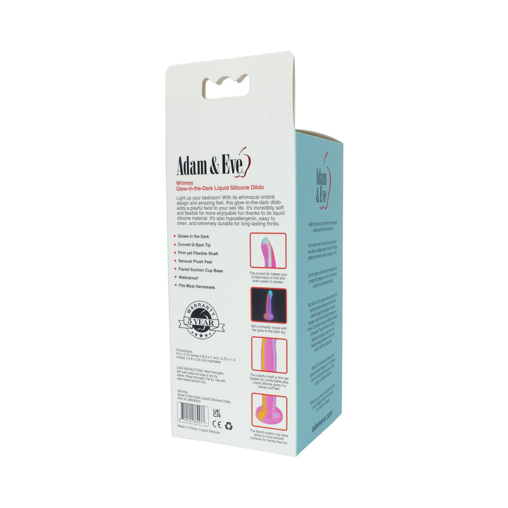 A&E Whimsy Glow-In-The-Dark Dildo - Fun and Fantasy