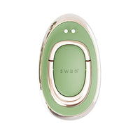 Swan Reign Dual Stimulator Green - Luxurious Pleasure