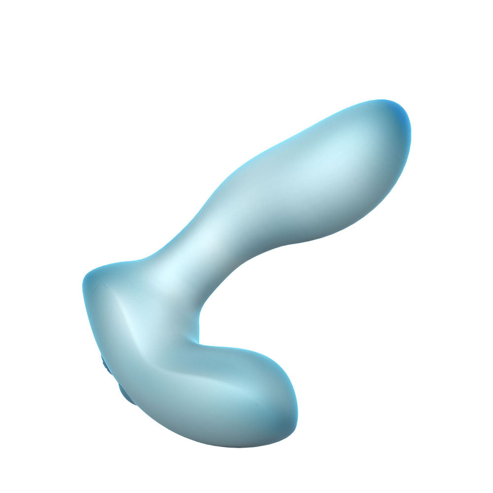 Softies Silicone Vibrator - 5in Blue