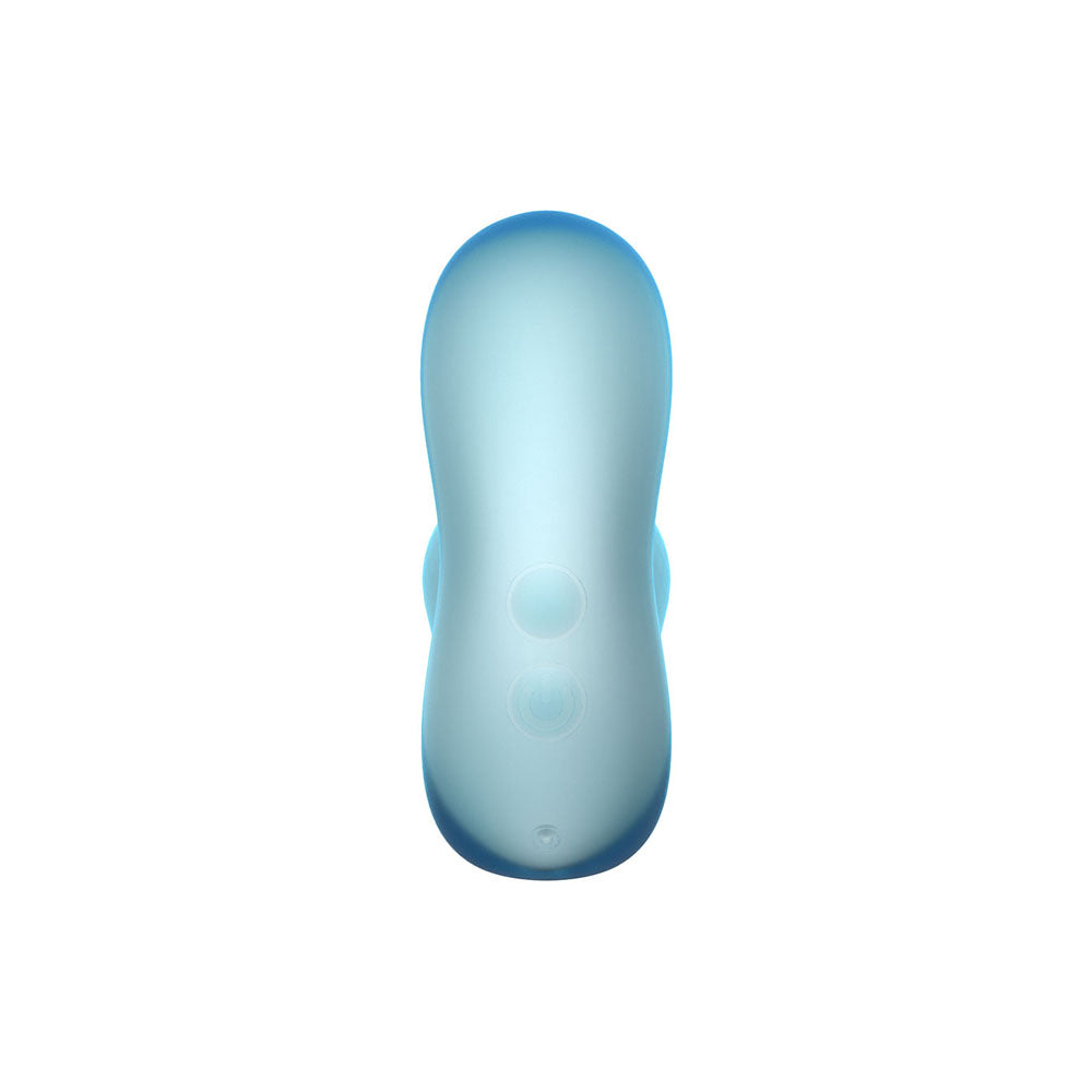 Softies Silicone Vibrator - 5in Blue