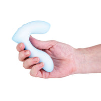 Softies Silicone Vibrator - 5in Blue