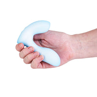 Softies Silicone Vibrator - 5in Blue
