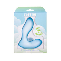 Softies Silicone Vibrator - 5in Blue