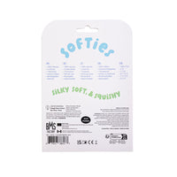 Softies Silicone Vibrator - 5in Blue