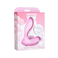 Softies Silicone Vibrator 5in Pink for Gentle Stimulation