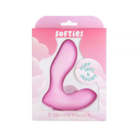 Softies Silicone Vibrator 5in Pink for Gentle Stimulation