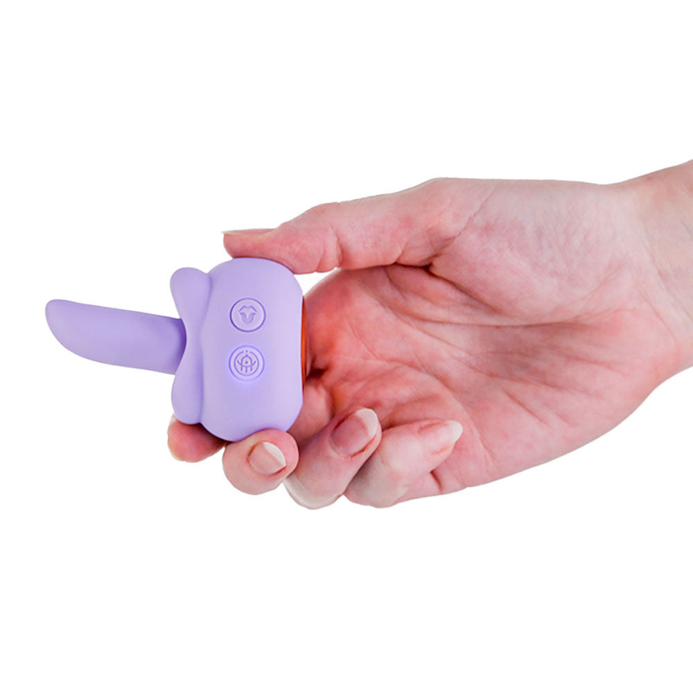 M'Lady Rotating Tongue Vibrator - Lilac