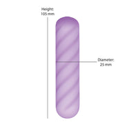 Softies Dual Layer Bullet - 4in Purple