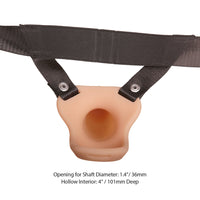 Addiction 7 in. Silicone Hollow Dong Strap-On