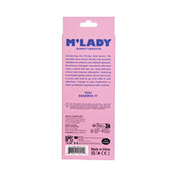 M'Lady Bunny Vibrator 6in Blue