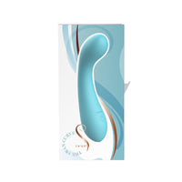 Swan The Swan Curve 6.5in Vibrator - Teal