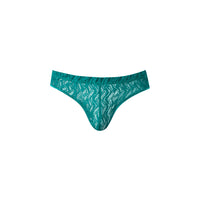 Male Power Ripple Moon Jock - Teal S/M