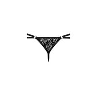 Male Power Ripple Micro V String Black S/M
