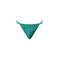 Male Power Ripple Micro V String - Teal
