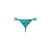 Male Power Ripple Micro V String - Teal