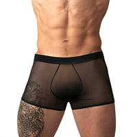 Male Power Mesh 2.0 Mini Short Black XL