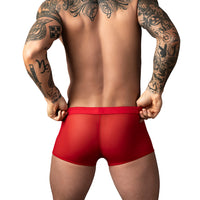 Male Power Mesh 2.0 Mini Short - Red