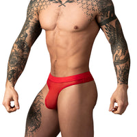 Male Power Mesh 2.0 Bong Thong - Red S/M