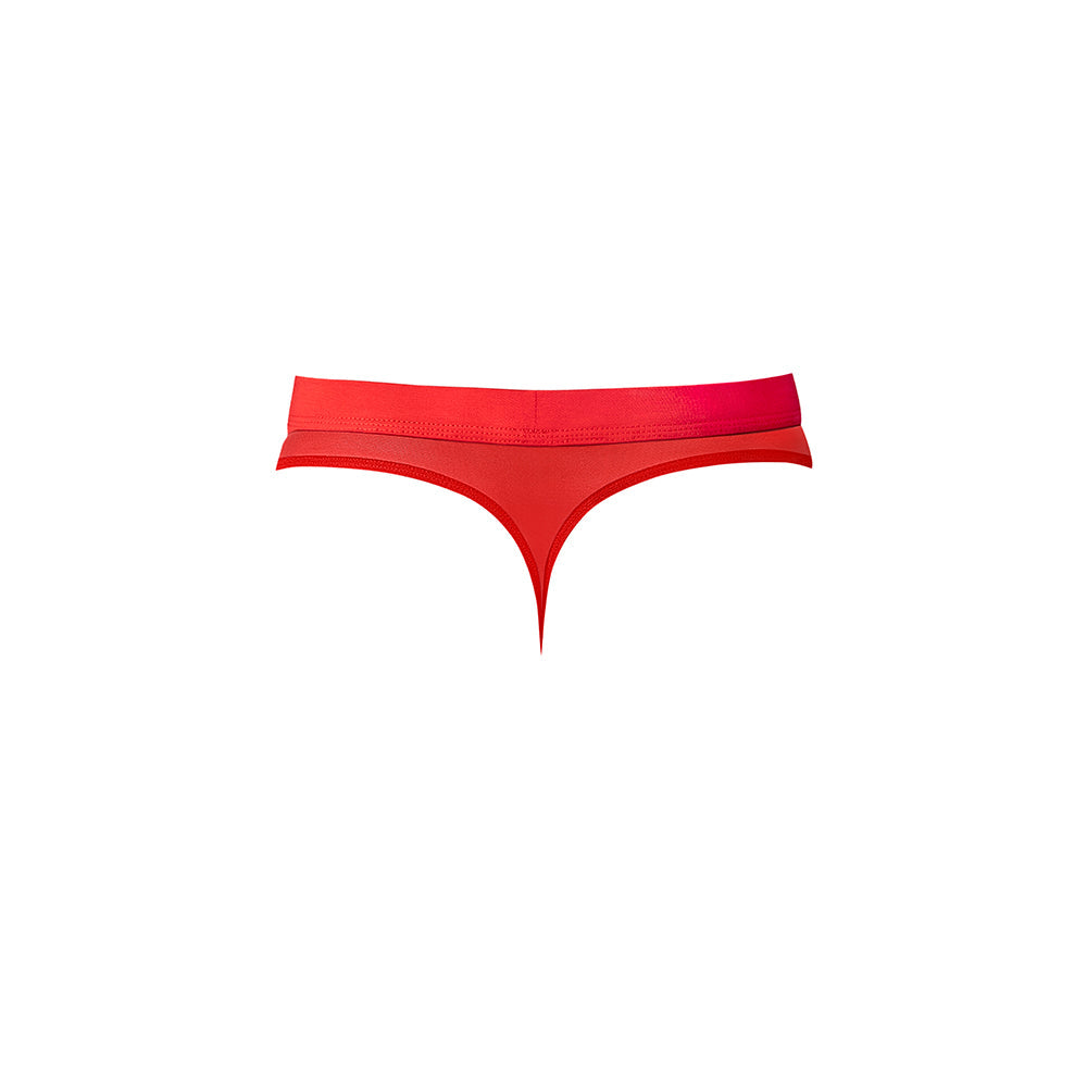 Male Power Mesh 2.0 Bong Thong - Red S/M
