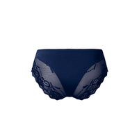 Male Power Sassy Lace Bikini Sold Pouch Navy XL