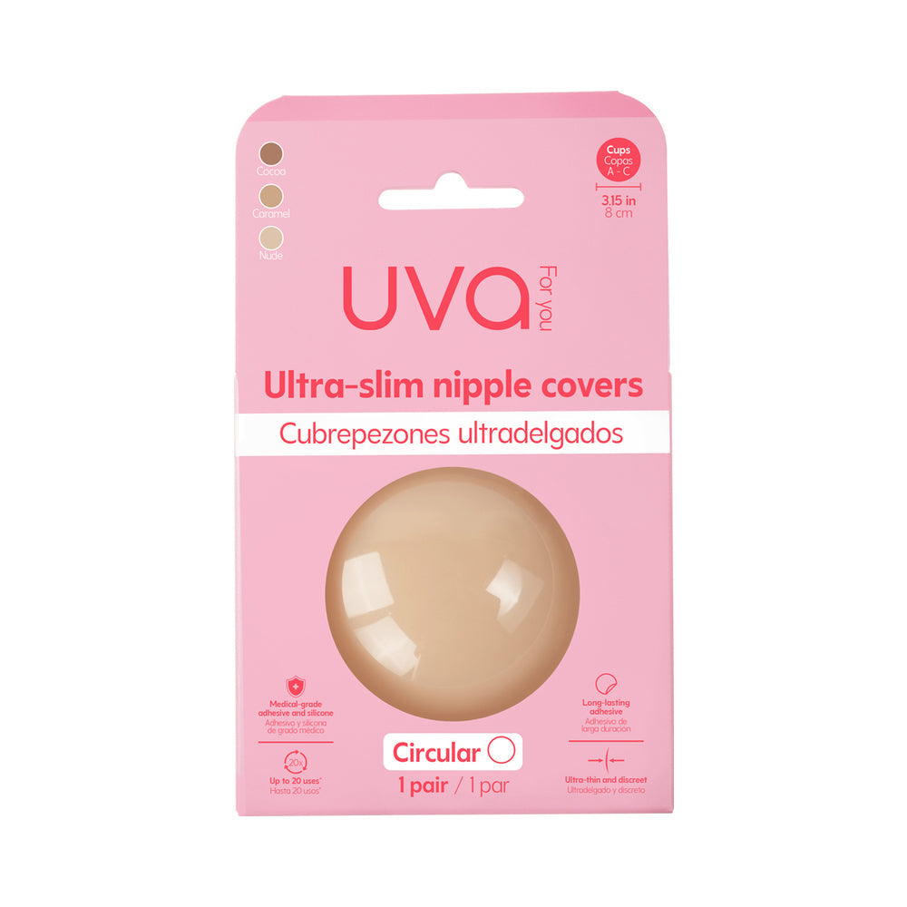 UVA Circular Nipple Covers - Nude